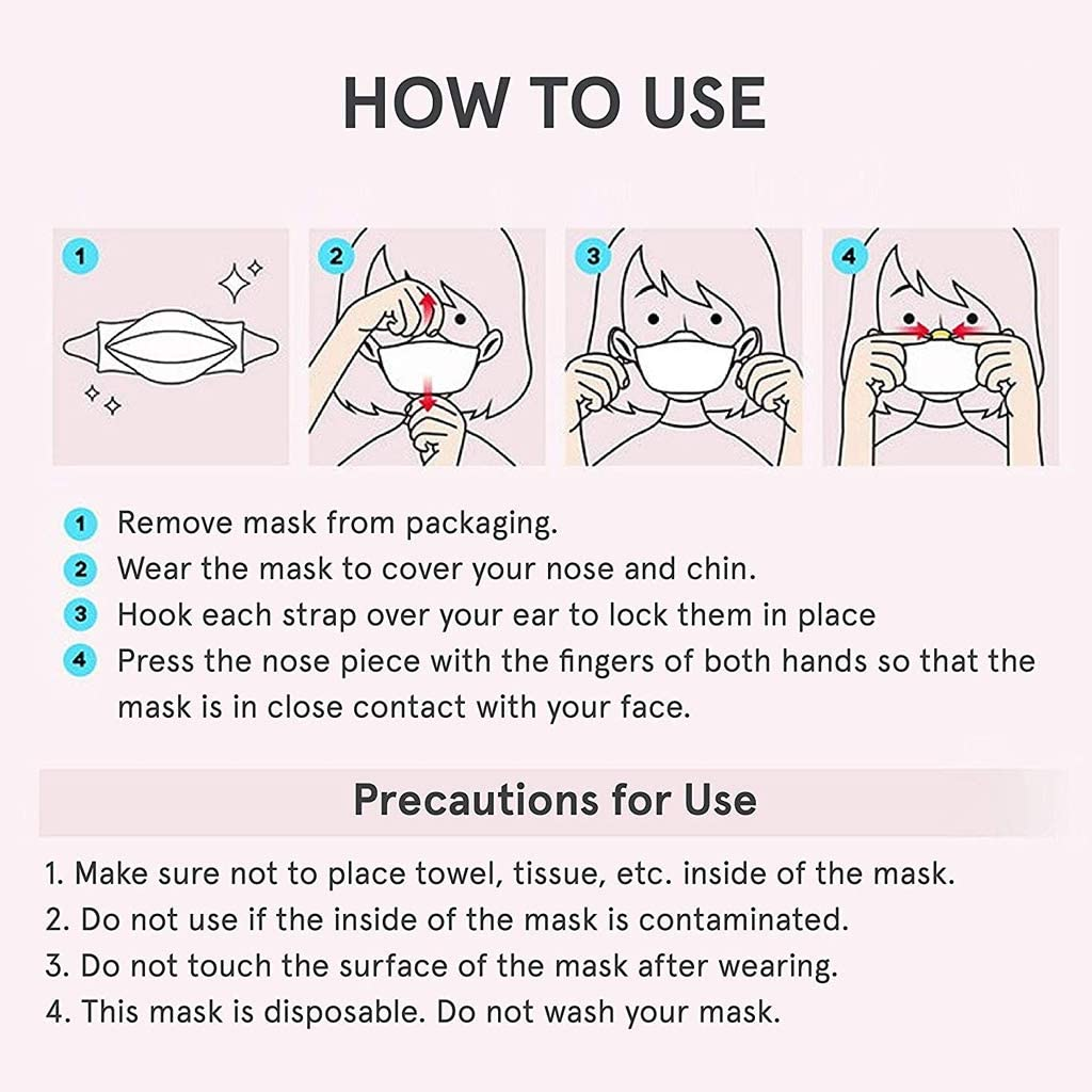 KF94 Kids Disposable Face Mask, White, Individually Packaged, Breathable Mask for 4Y-12Y Boys and Girls - Good Manner image number 2