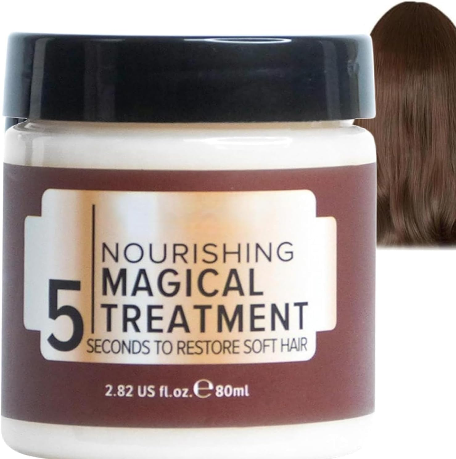 Hair Straightener Mask with Deep Repair,5 Seconds to Restore Soft Hair,Collagen Hair Mask for Moisturization, for Dry & Damaged Hair image number 2