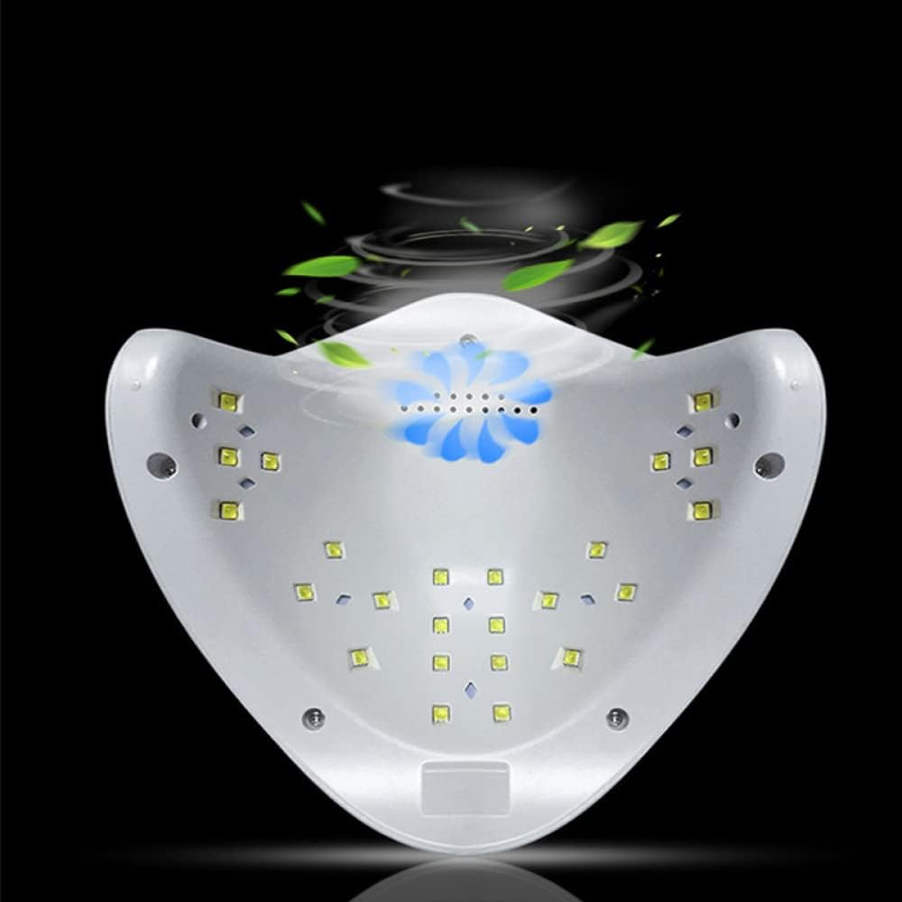 Nail Dryer Nail Lamp Professional Uv Fast Nail Dryer 3 Timer Setting with Automatic Sensorfor All Gel Polish 48W Nail Dryer Portable Nail Lamp image number 2