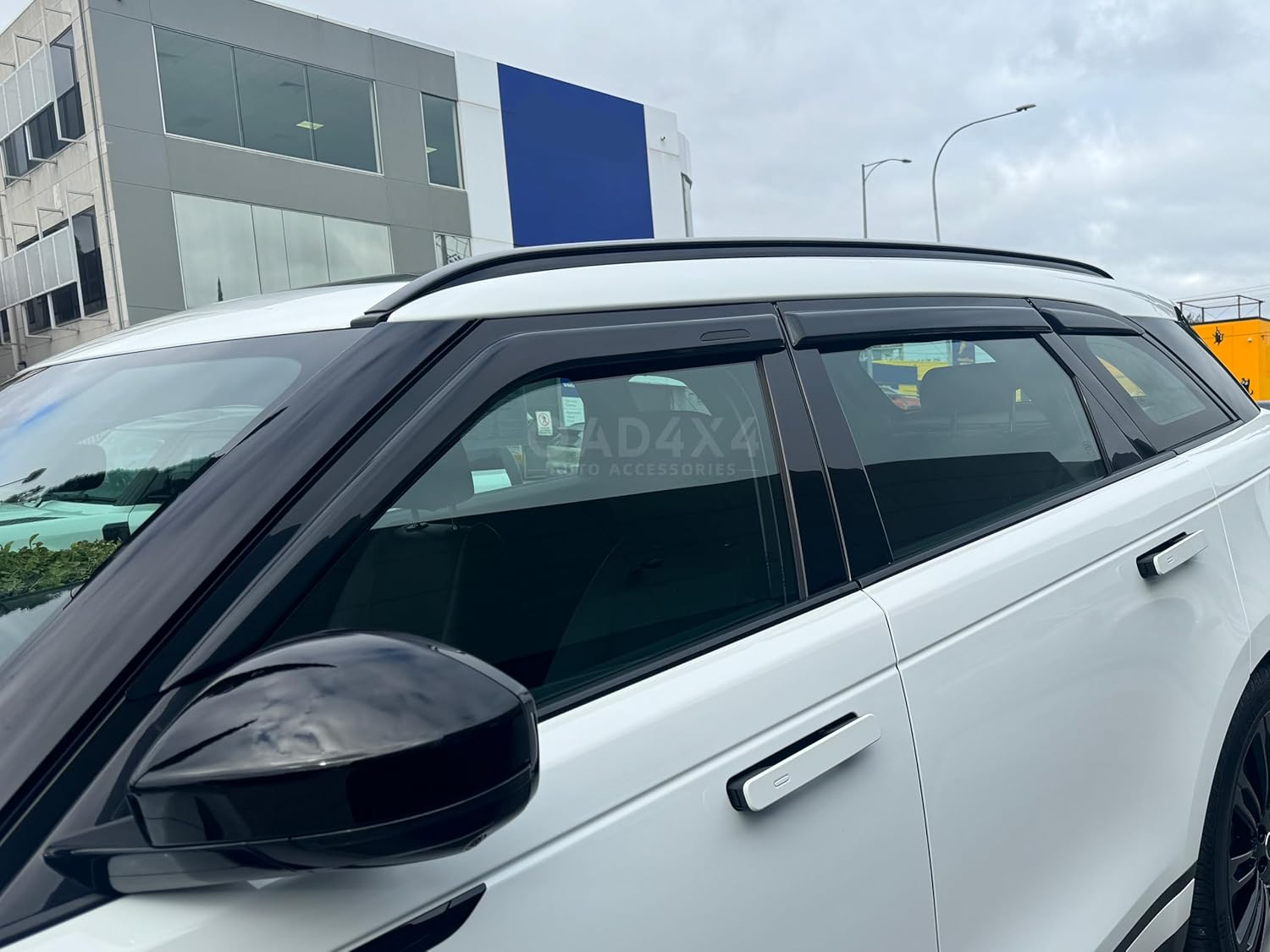 OAD4X4 Weathershields Compatible with Land Rover Range Rover Velar 2017-Onwards, Weather Shields Window Visors Wind Deflectors Sun Rain Guard 6PCS Set image number 1