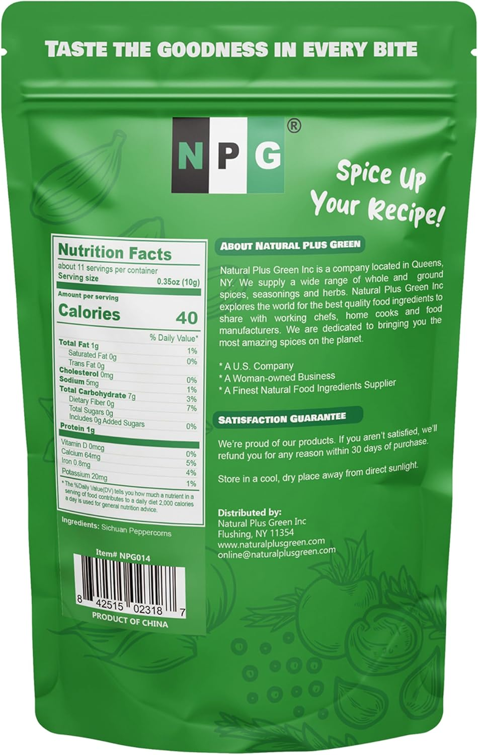 NPG Premium Szechuan Red Peppercorns Sichuan Whole Peppercorns 4 Ounces, a Mouth-Numbing Spice, Red Sichuan Peppers for Kung Pao Chicken, Mapo Tofu, and Chinese Cuisine image number 3