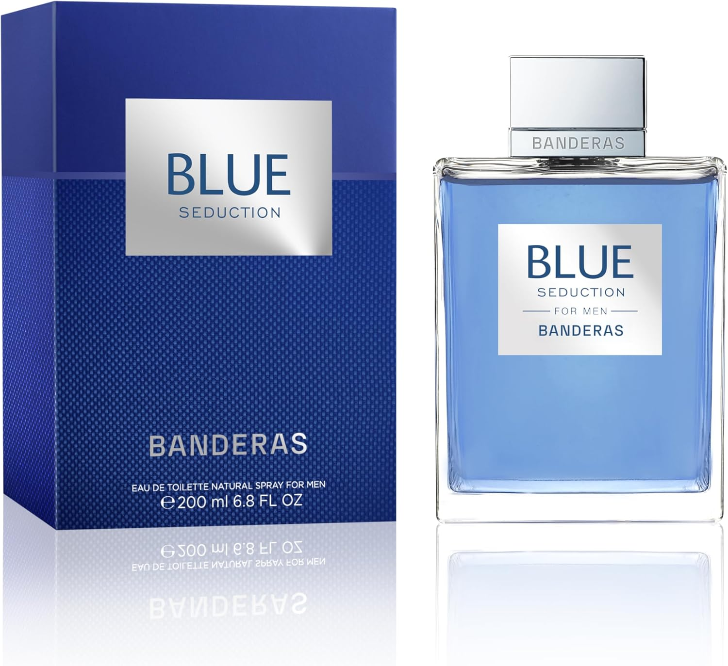 Antonio Banderas Men'S Blue Seduction Eau De Toilette 200 Ml