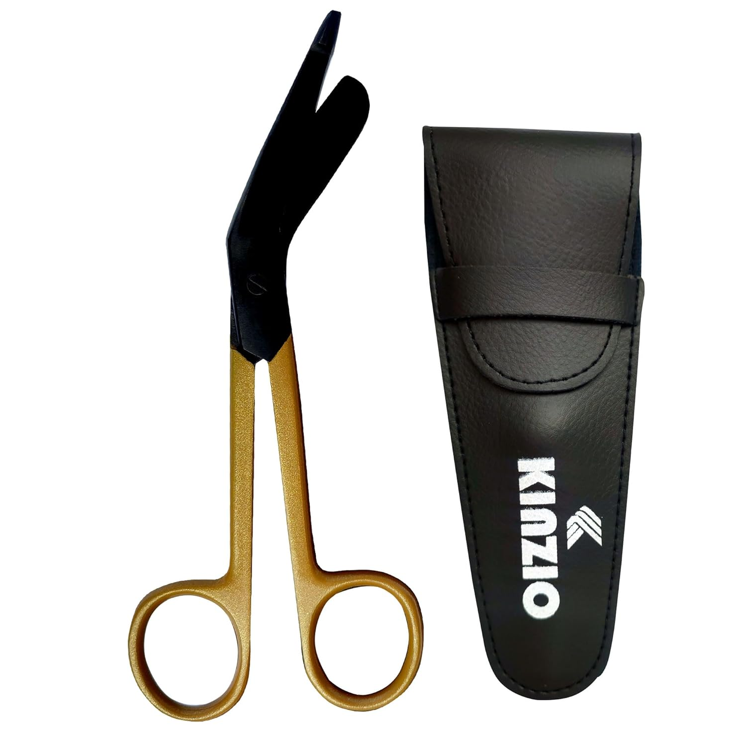 Bandage Scissors Stainless Steel First Aid Utility First Aid Lister Bandage Scissors Dressing Student Nurse Paramedic (16.5 Cm) image number 3