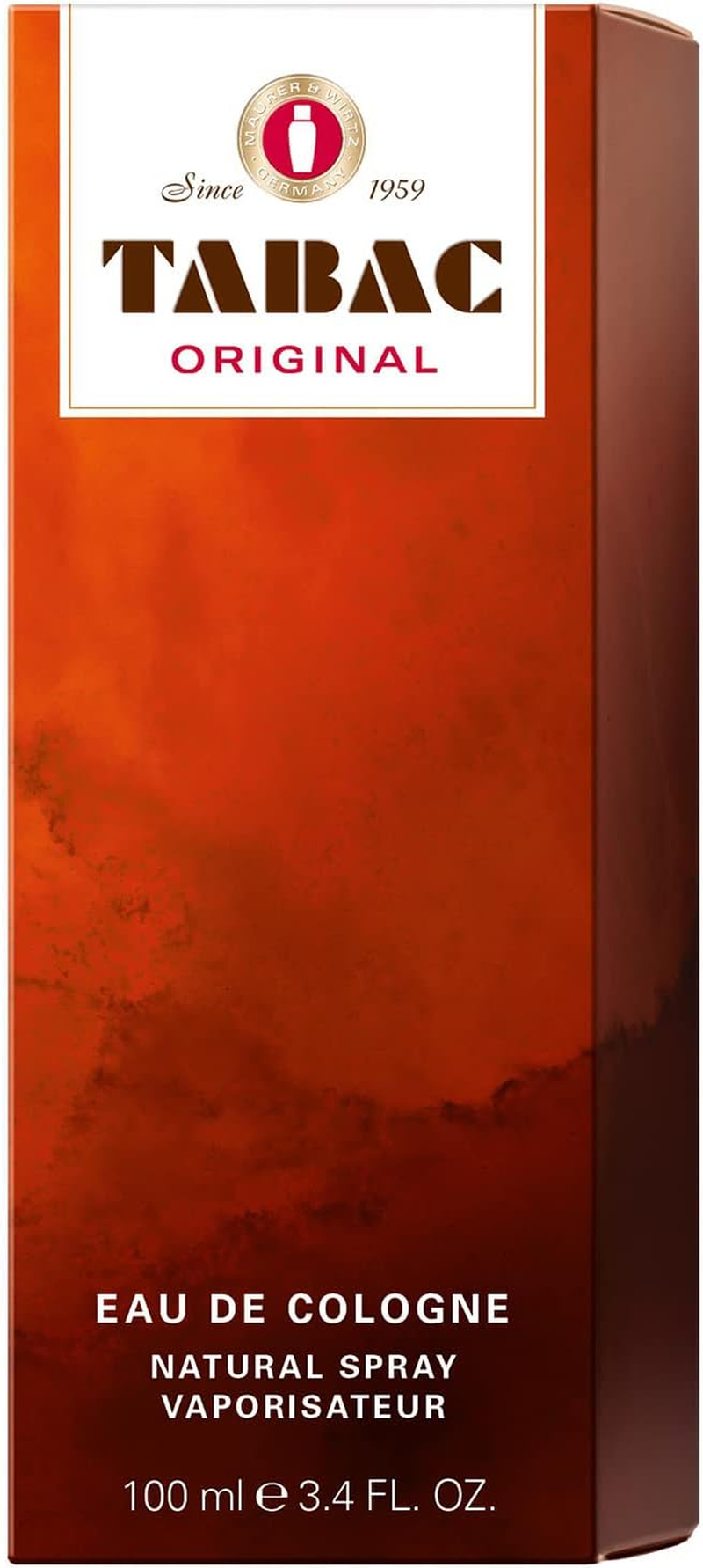 Maurer & Wirtz Tabac Eau De Cologne, 100 Ml (Pack of 1)