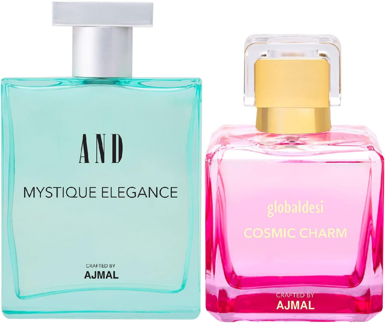 AND Mystique Elegance EDP 50ML & Global Desi Cosmic Charm EDP 100ML +2 Perfume Rs image number 2