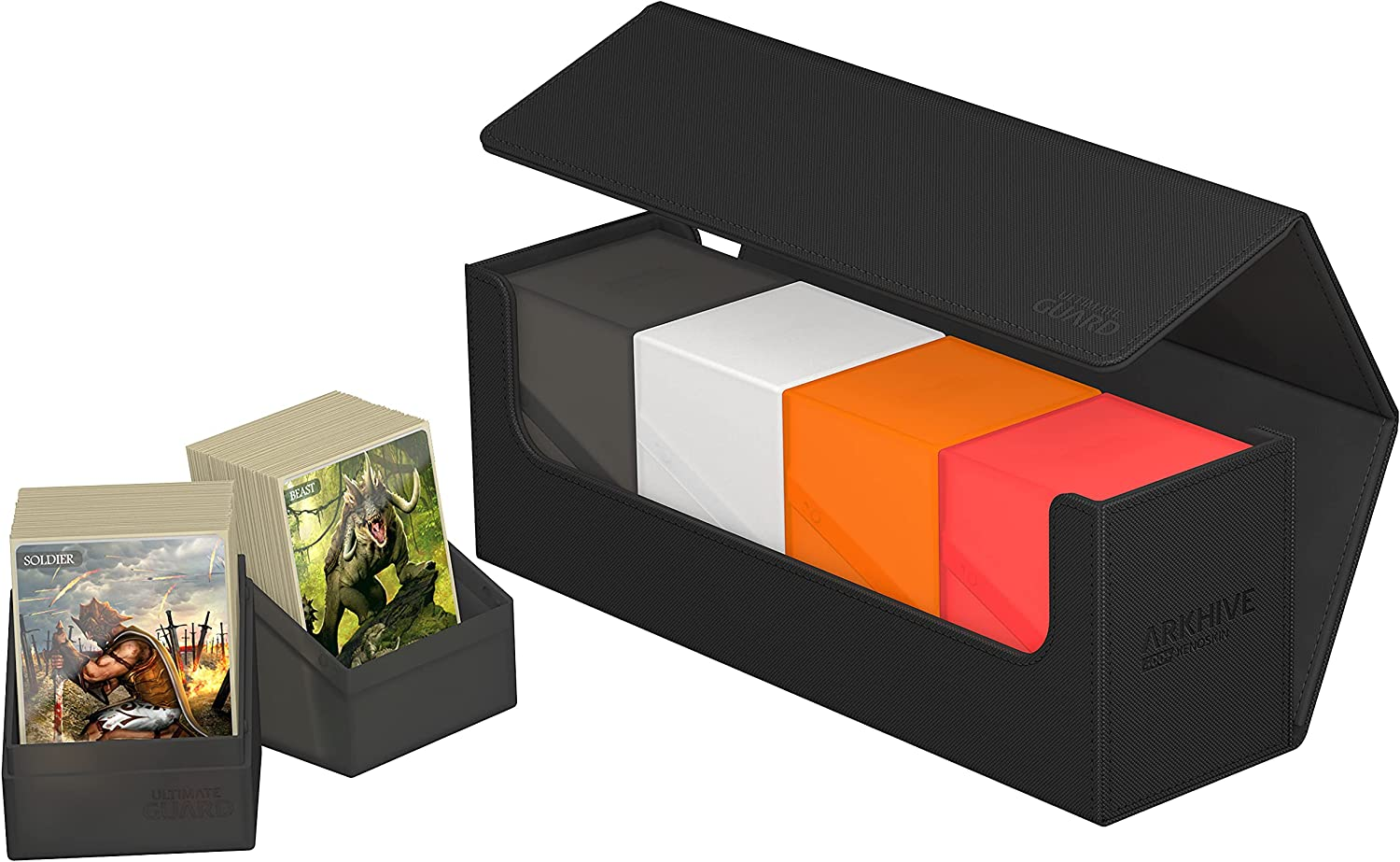 Ultimate Guard Arkhive 400+ Xenoskin Monocolor Black image number 5