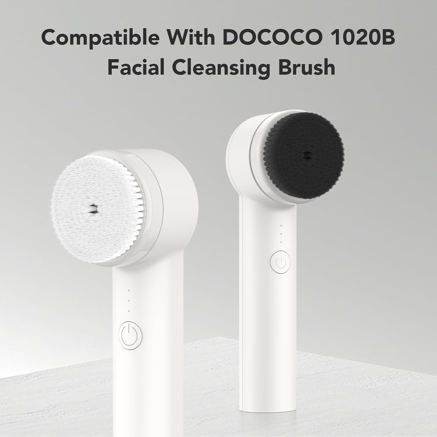 Face Scrubber Replacement Brushheads for DOCOCO 1020B Electric Facial Cleansing Brush image number 3