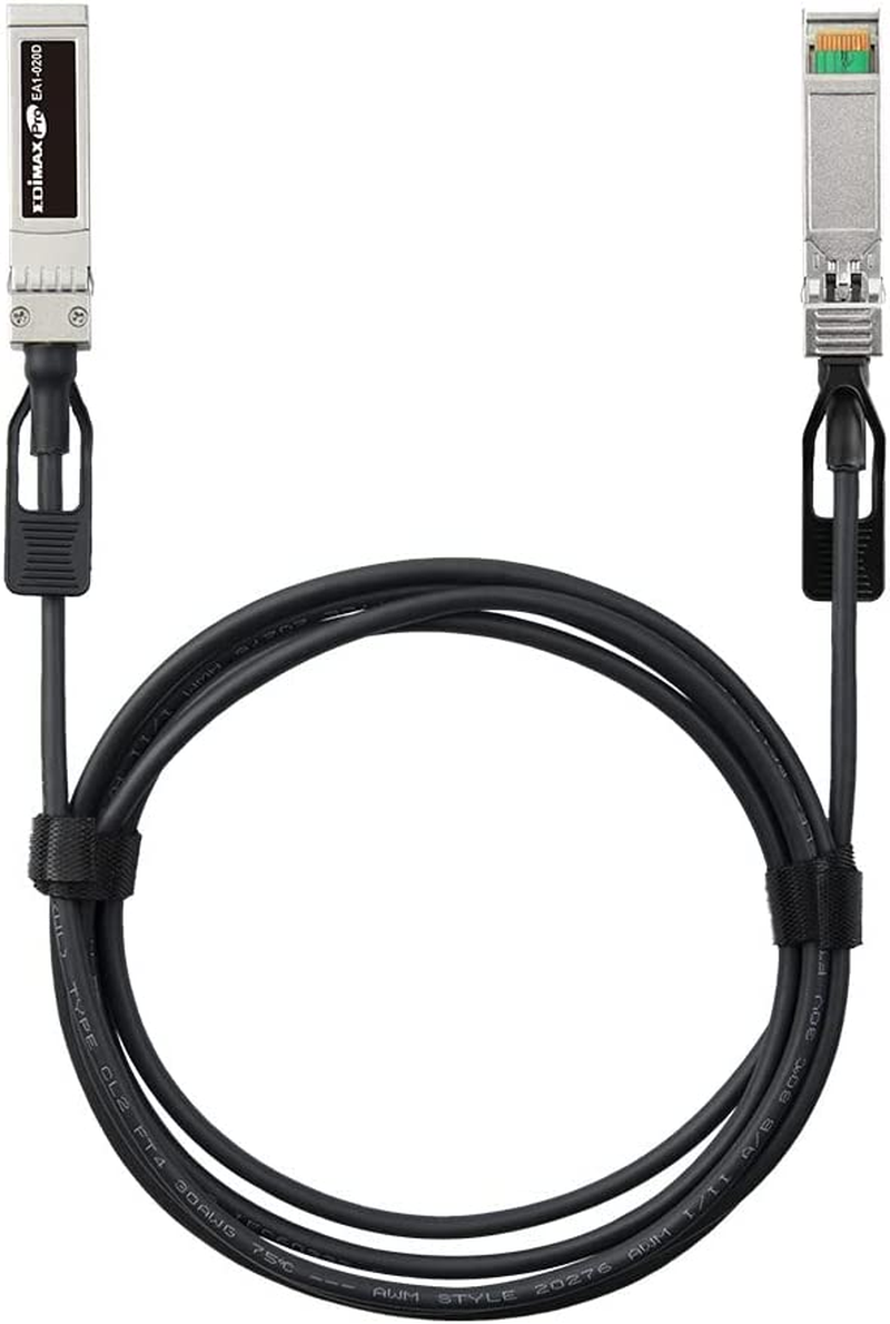 Edimax 10Gbe SFP and DAC Direct Attach Copper Twinax Cable, 2 Metre Length image number 4