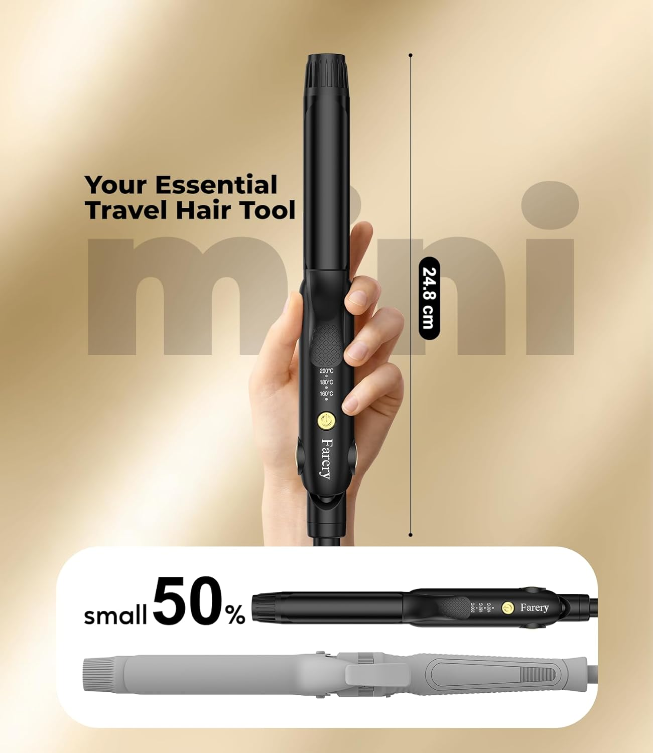 Farery Travel Curling Iron image number 1