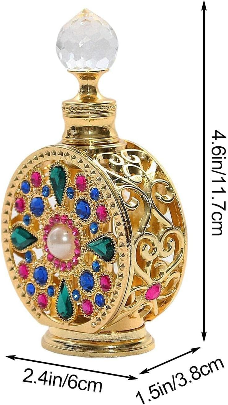 Perfume Atomiservintage Perfume for Women | 15Ml Beautiful Metal Bottle Dubai Perfume for Men Empty Bottle