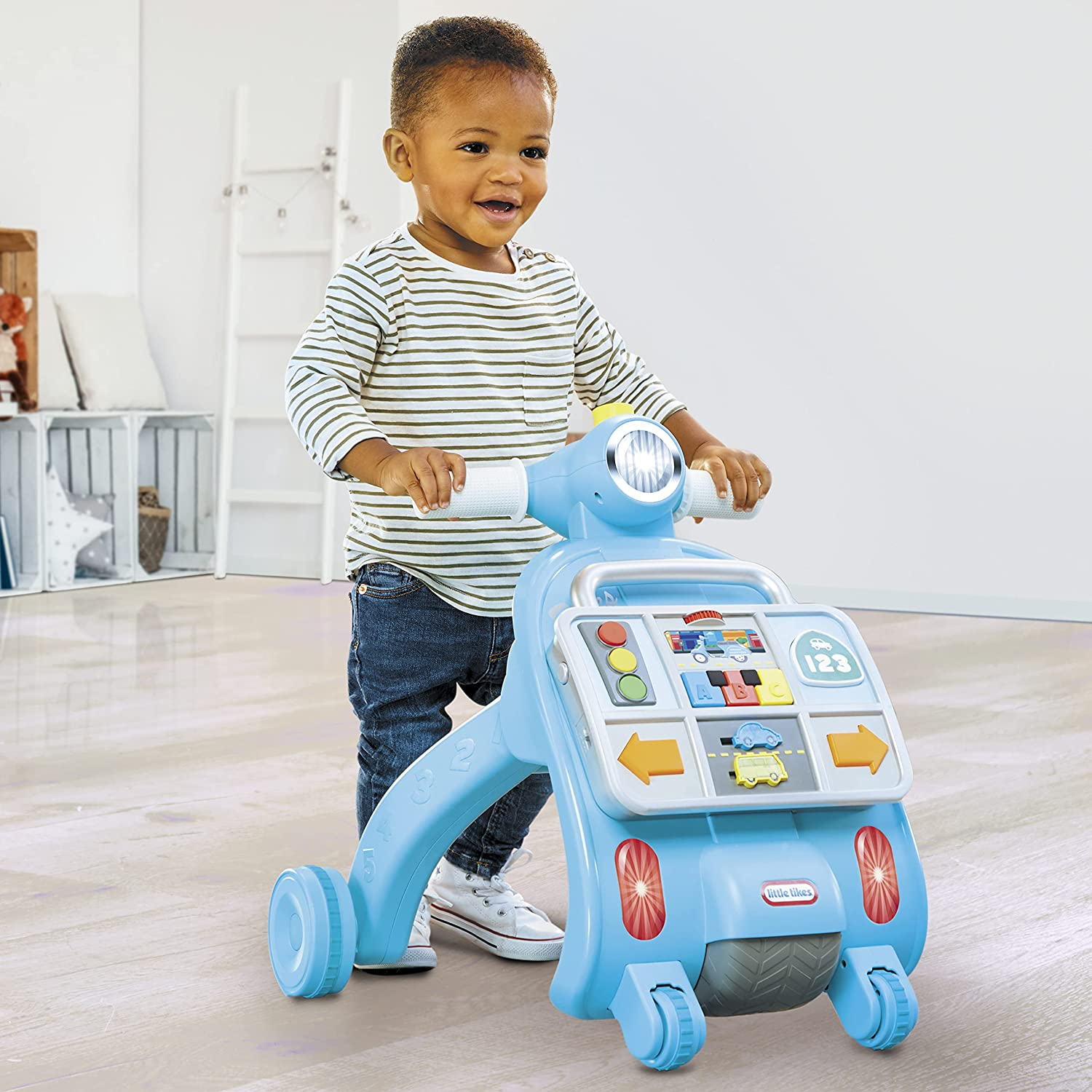 Little Tikes Learn & Play Learning Lane Activity Walker - Includes Sound Effects, Driving Theme & Detachable Activity Panel - Batteries Included - for Babies & Infants from 9-36 Months image number 4
