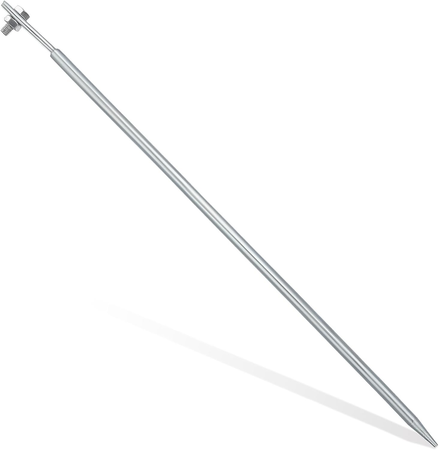 OSALADI Metal Grounding Rod Outdoor Use Electric Fence Ground Stake Kit Stake and Wire image number 4