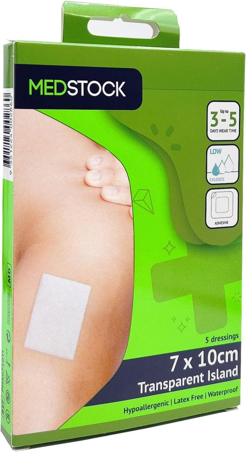 MEDSTOCK Transparent Island Multipack - 4Cm X 5Cm - 5Pcs image number 4