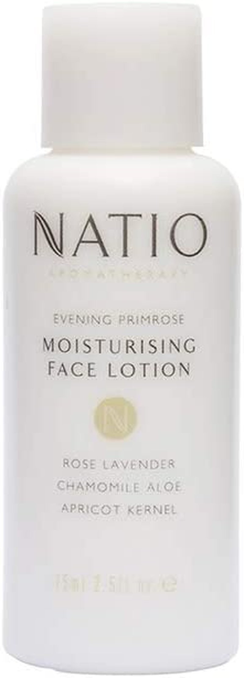 Natio Australia Evening Primrose Moisturising Face Lotion 75Ml - Lightweight Face Moisturiser for All Skin Types - Evening Primrose, Aloe Vera & Apricot Kernel - Cruelty Free & Made in Australia