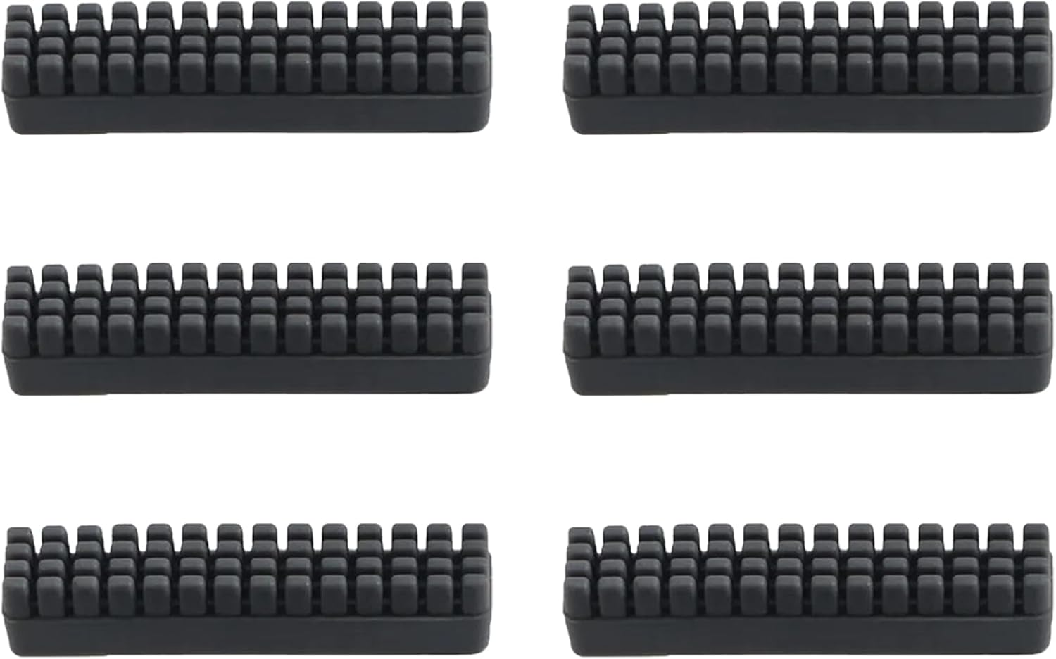 6PCS 3D Printer Accessories Nozzle Brush Replacement Kit - Hotbed Mounted Silicone Wiper Cleaning Nozzle Brush 3D Printer Accessories Hotbed Mounted Cleaning Tool ONLY for A1 Mini image number 3