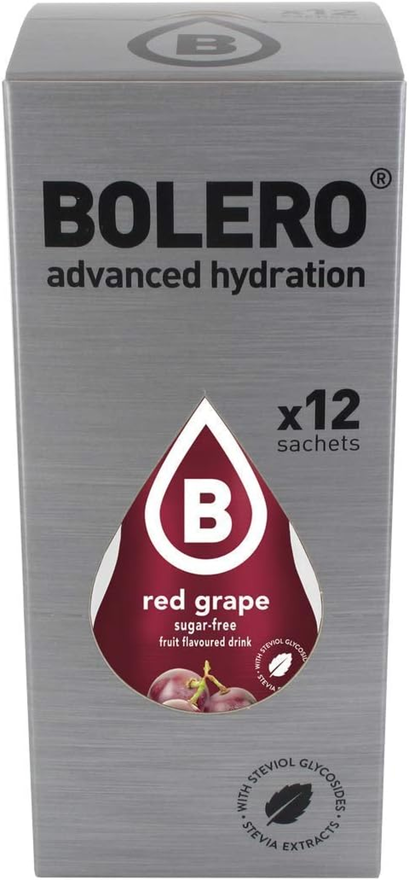 Bolero Red Grape Fruit Flavoured Drink Powder 12 Sachets image number 1