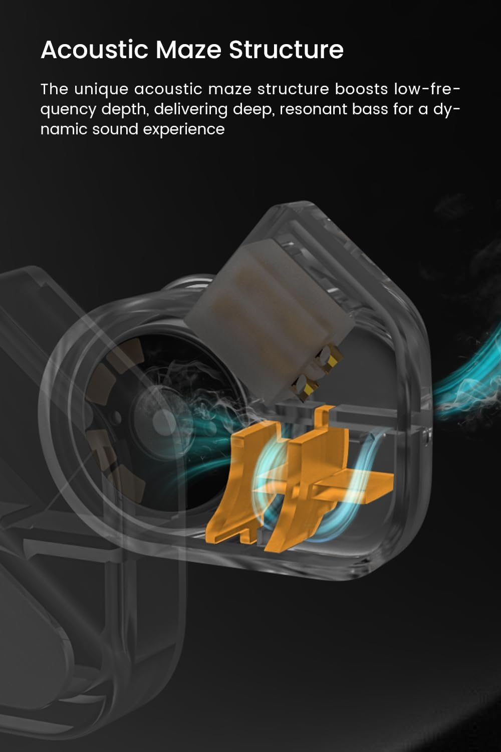 TANCHIJIM Bunny In-Ear Monitors Headphones Crystal Clear Sound and Style for Gamers and Audio Enthusiasts (3.5Mm with Mic) image number 4