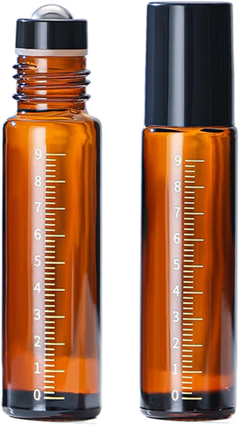 Refillable Perfume Bottle Dropper Bottle Leak Proof Essential Oil Bottle Glass Roll Bottle Essential Oil Bottle image number 1