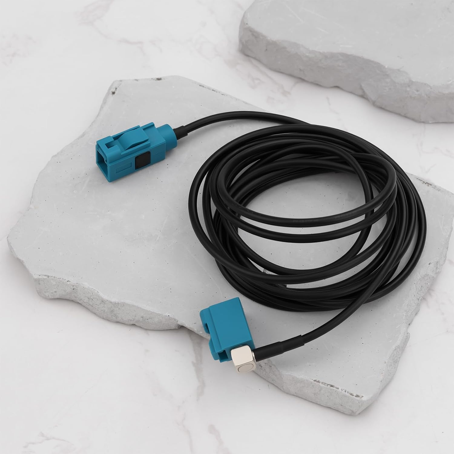 VGOL 2M Fakra Right Angle Female to Female Antenna Extension Adapter Cable for Cars image number 4