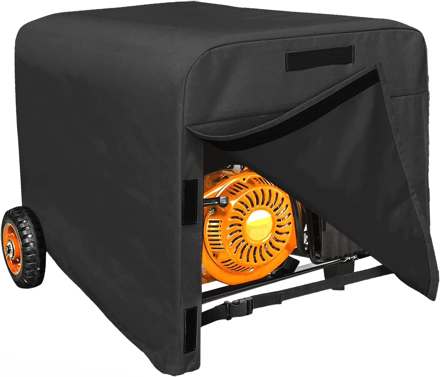 Generator Cover Waterproof 24 X 17 X18 Inch, Heavy Duty 600D Polyester Universal Generator Cover for Portable Generators DS4000S/ Predator 3500/Predator 4375/Eu3000Is