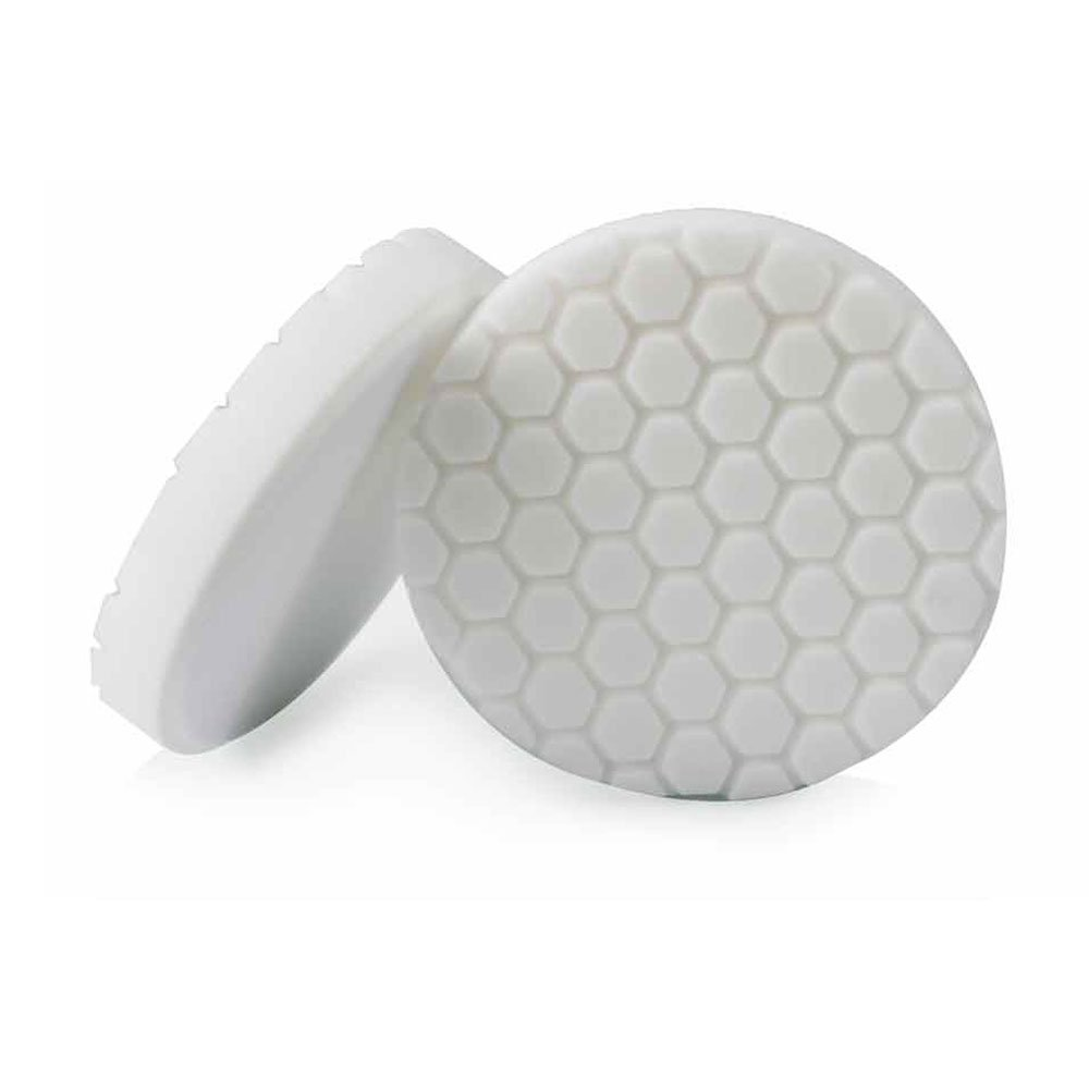 Chemical Guys BUFX_104_HEX4 Hex-Logic Light-Medium Polishing Pad, White (4 Inch) - 4 Inch, Finishing Pad image number 5