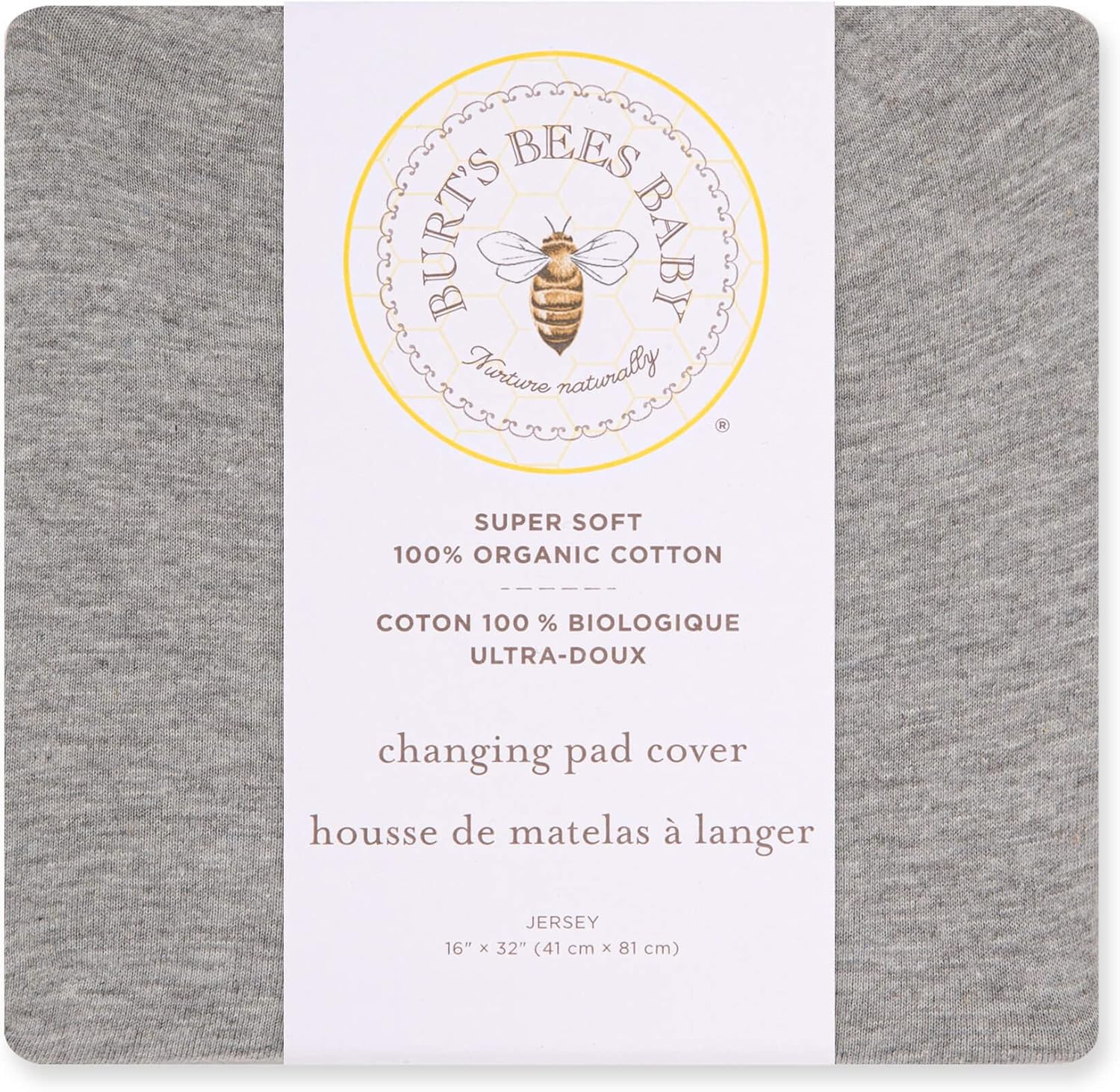 Burt'S Bees Baby - Burp Cloths, 5-Pack Extra Absorbent 100% Organic Cotton Drool Cloths