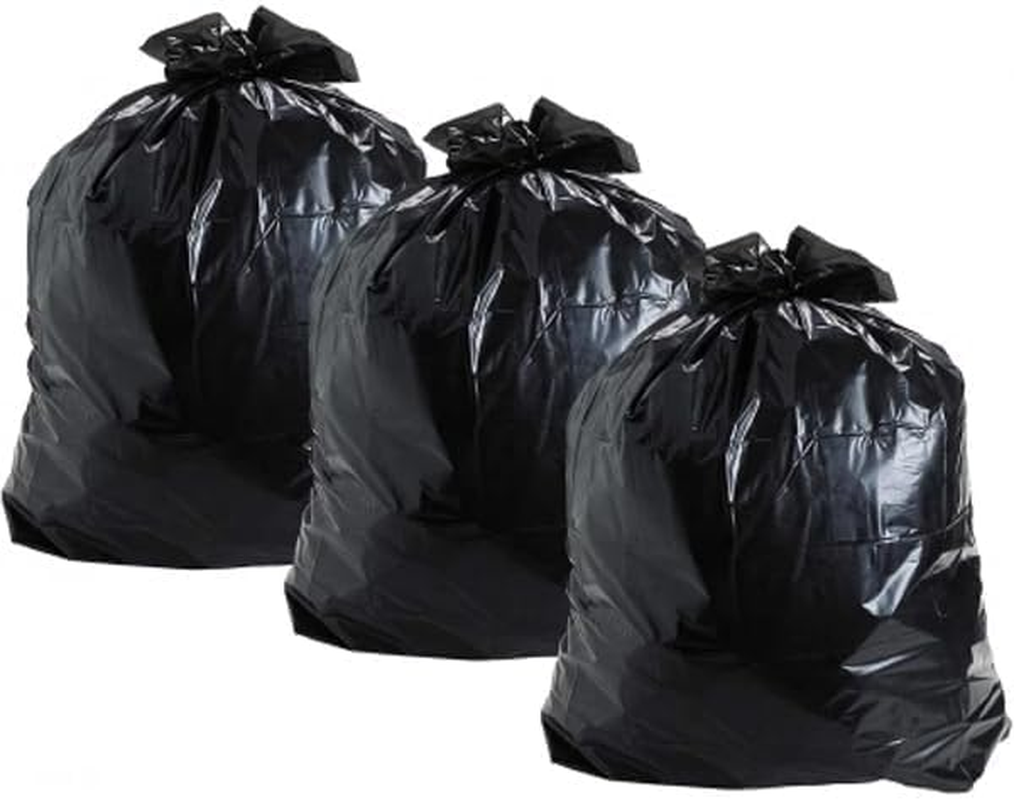 Garbage Bags 18L Carton of 2,000 - Black Rubbish Bin Liners 54 X 45 Cm - 11 Um Standard Thickness - Lavender Scented Waste Bags for Offices, Commercial Spaces, Household & Cleaning (Pack of 10) image number 1