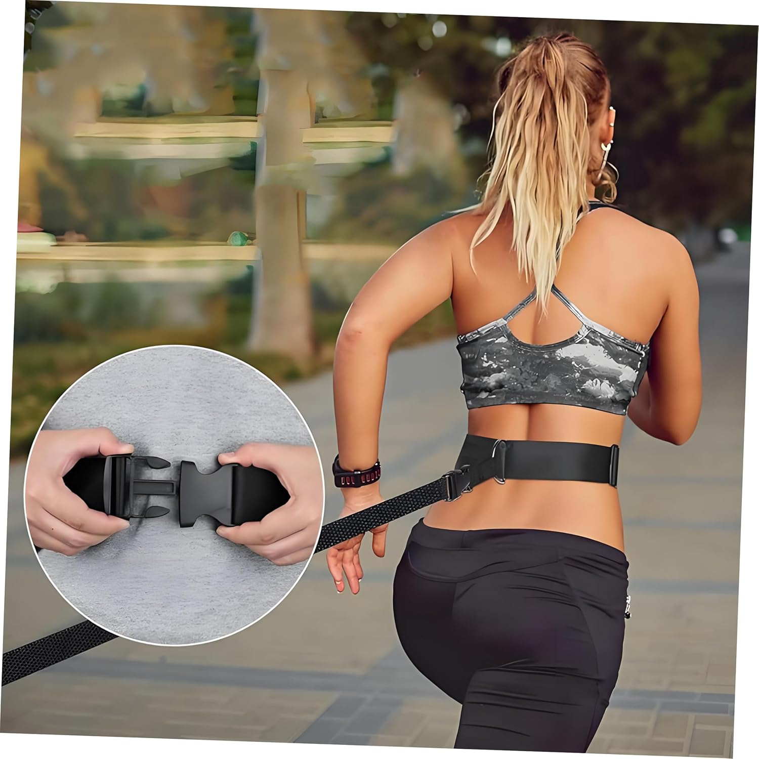 Resistance Parachute Running Speed Parachute Speed with Adjustable Strap, Speed Drills Training Training and Strength Training. image number 3