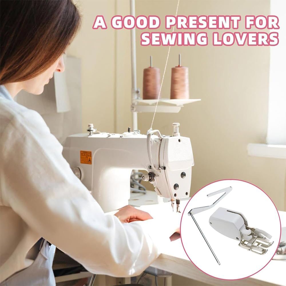 Open Toe Walking Foot W/Guide for Brother Sewing Machine Quilting and Sewing Stitch through Multiple Layers and Match Prints image number 5