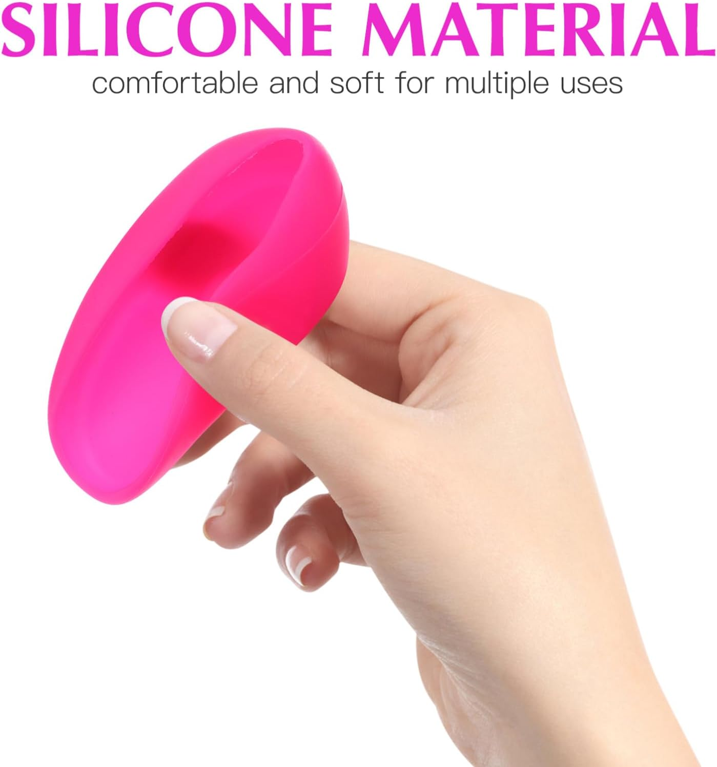 2Pairs Silicone Ear Covers for Hairdressing Transparent Ear Protectors Comfortable against Hair Dye and Water image number 6