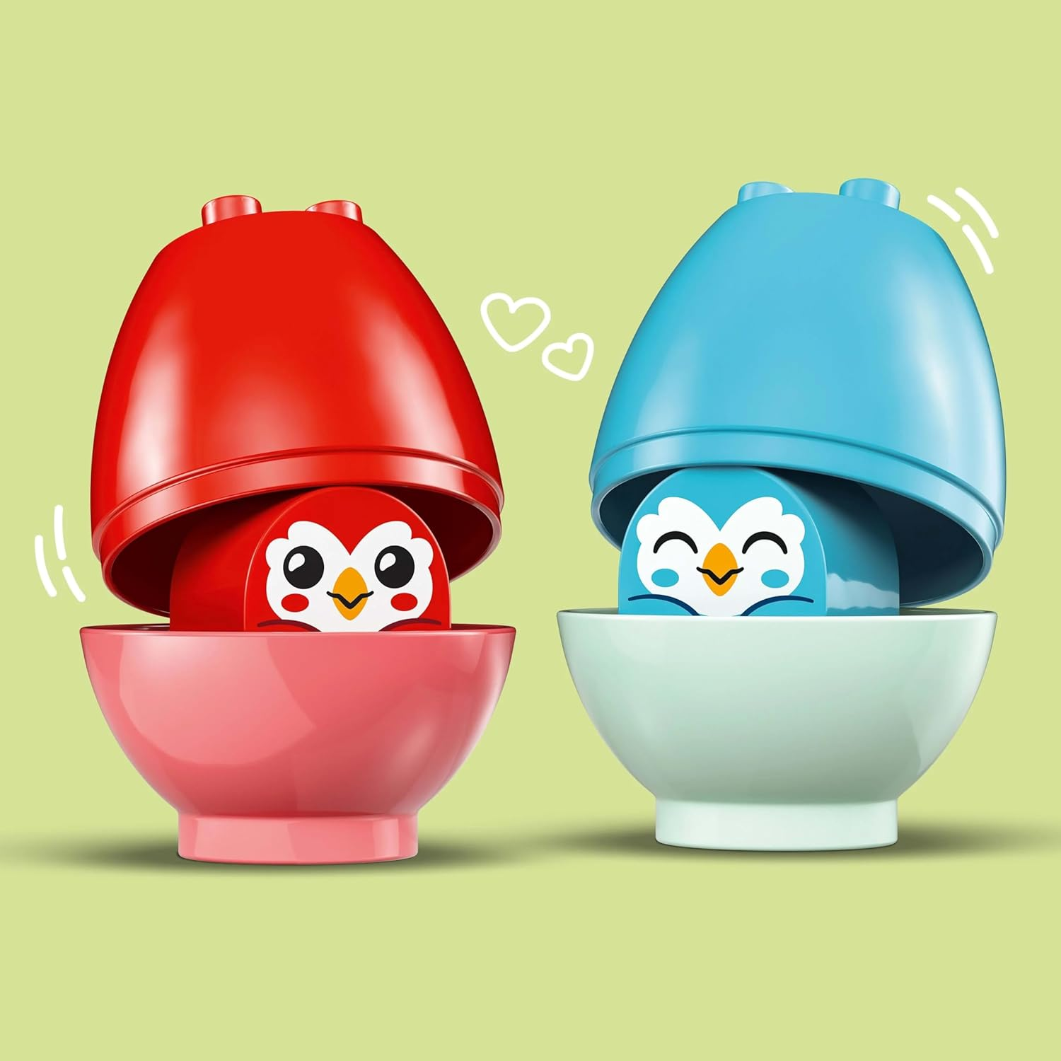 LEGO DUPLO My First Balancing & Stacking Tree Toy for 18 Month Old Boys & Girls, Toddler Learning Toy with Tree House and 2 Bird Animal Figures, Educational Kids' & Baby Early Development Toys 10440