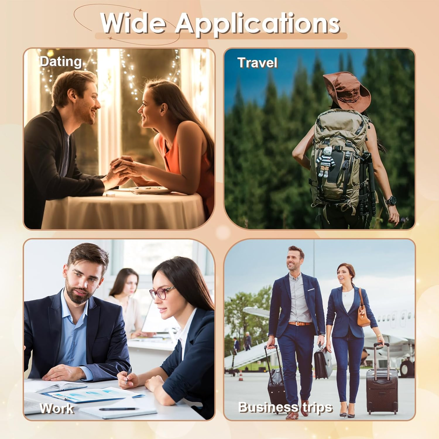 JOOMOKO Perfume Atomiser, 5Ml Perfume Travel Bottle, Refillable Perfume Bottle Portable Perfume Spray Bottle Perfume Dispenser Perfume Refill Bottle for Travel Accessories Women Men（Black＆Silver） - Pink image number 3