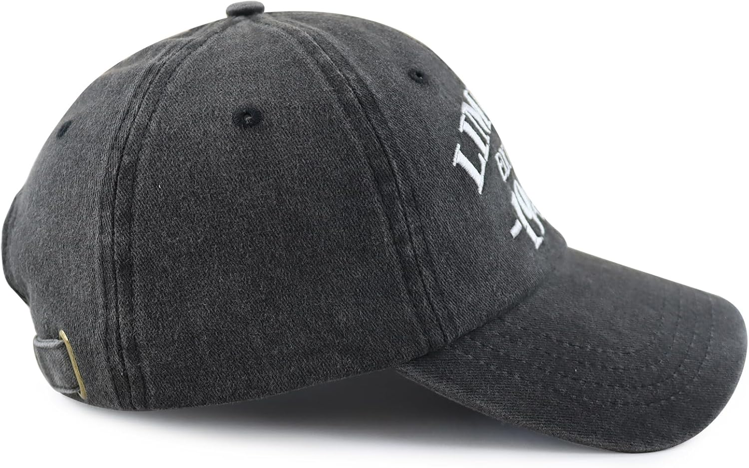 Xullaxth Limited Edition 1950 1951 1952 1953 1954 1955 1956 1957 1958 1959 Hat for Men Women, Adjustable Cotton Baseball Cap - 1950 Black image number 4