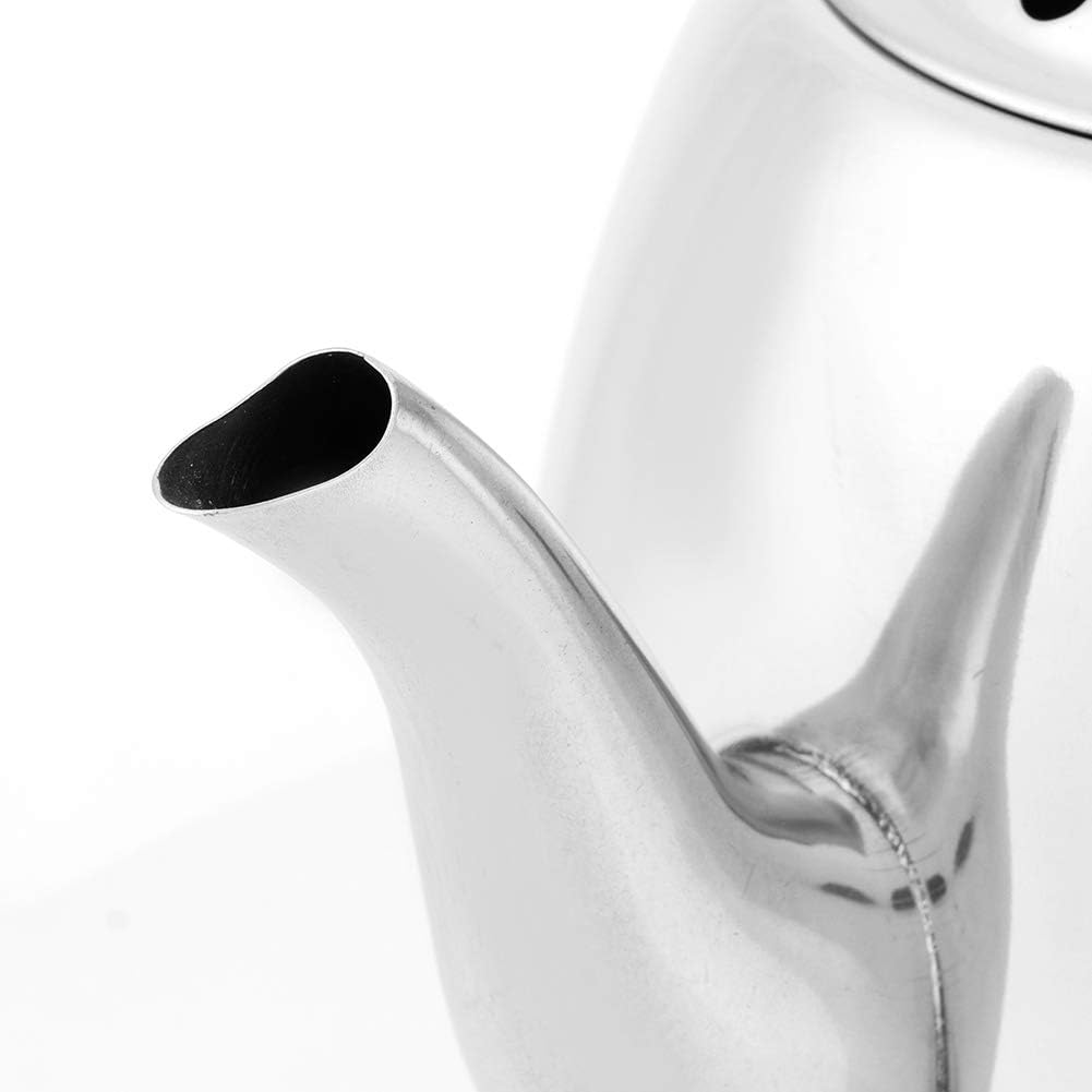 1.2L Stainless Steel Pour over Tea Kettle, Teakettle for Stovetop Induction Stove Top, Fast Boiling Heat Water Tea Pot, Working on Induction Stove, Gas Stove Top image number 6