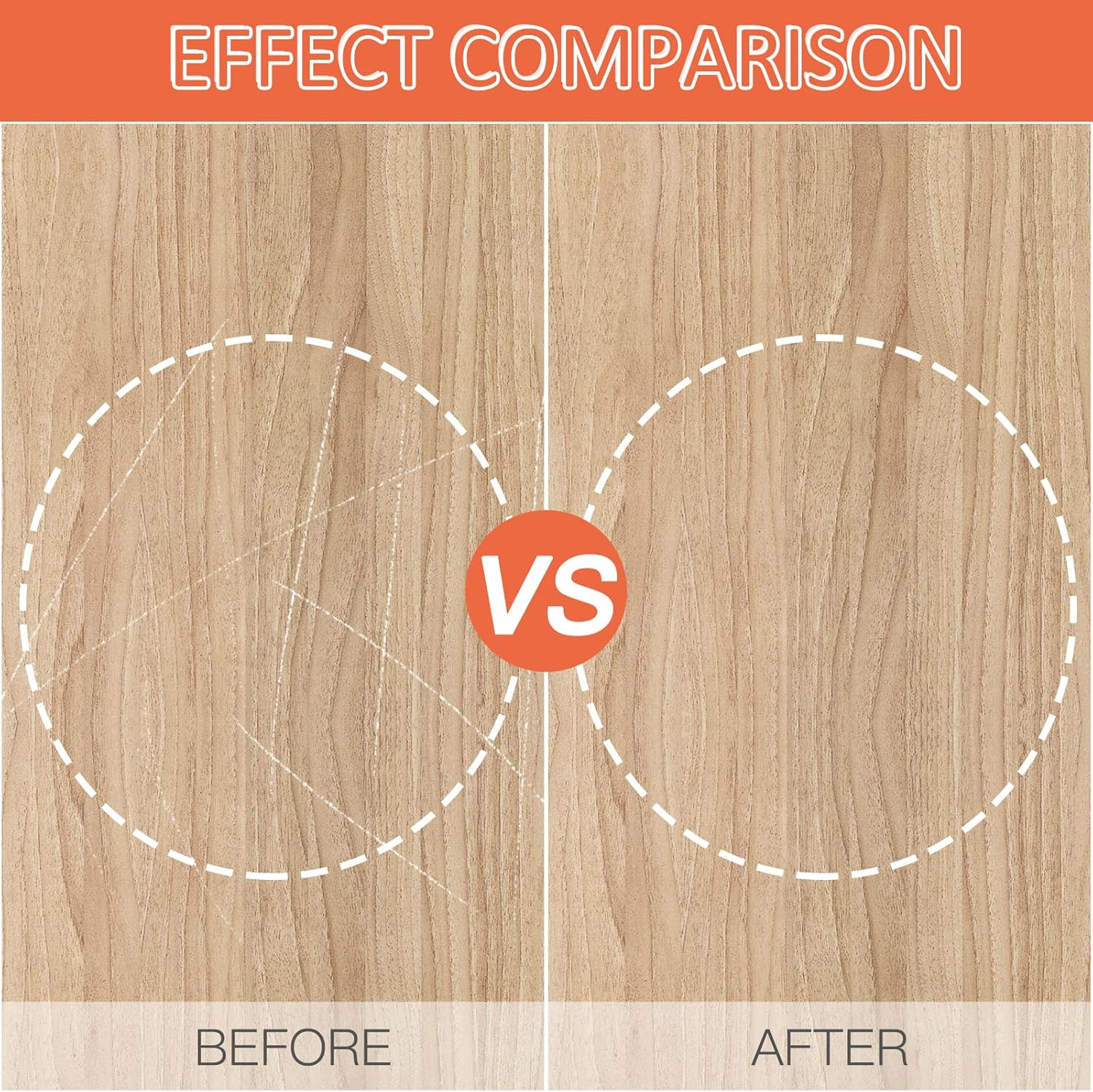 SEISSO 12 Colors Wood Scratch Repair Kit, Wood Filler Putty Furniture Markers Touch up Vinyl Floor Repair Kit - Restore a Finish, Cover Hardwood Scratches, Cracks, Hole, Table, Door image number 5