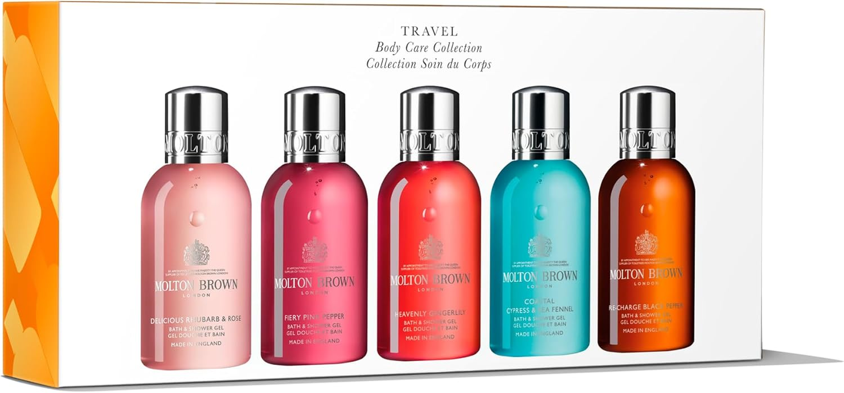 Molton Brown Travel Body Care Bath & Shower Gel Collection image number 1