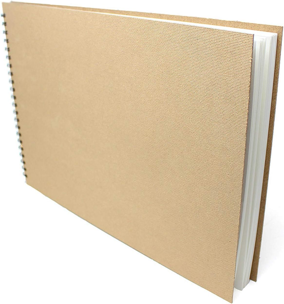 Artway Enviro Spiral Bound A5 Sketchbook - Landscape - 70 Sides (35 Sheets) of 100% Recycled 170Gsm Cartridge Paper