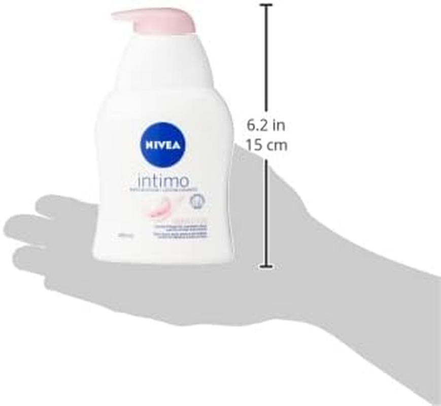 NIVEA Intimo Sensitive Wash Lotion (250 Ml), Intimate Wash Gel with Lactic Acid, Chamomile Extract and Panthenol, Intimate Wash Lotion for Sensitive Skin image number 2