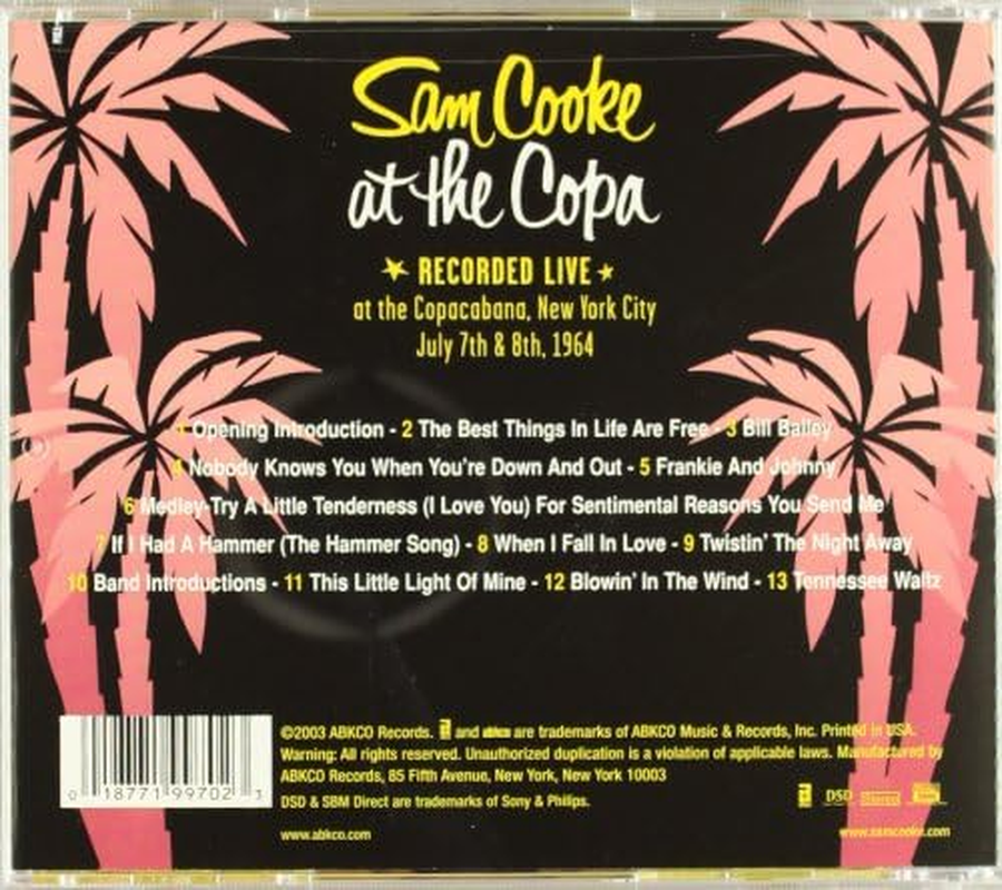 Sam Cooke at the Copa