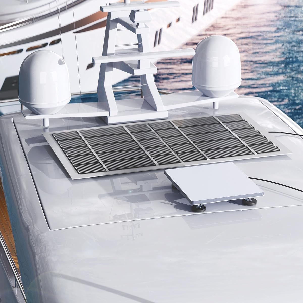 Magnetic Aluminum Alloy Mount for Starlink Mini image number 2