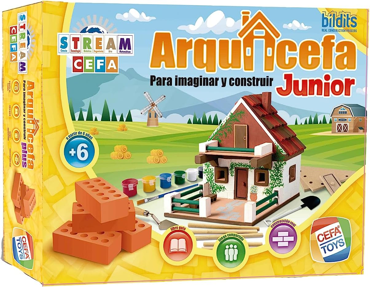 Cefa Toys - Game Arquicefa Junior Build from Your Imagination (21853) image number 2