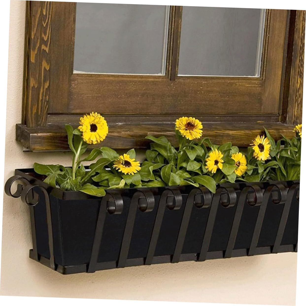 4Pcs Felt Plant Troughs Liner Inserts for Hanging Flowerpots for Home Gardening Balcony Decoration Convenient Replacement for Growth image number 6