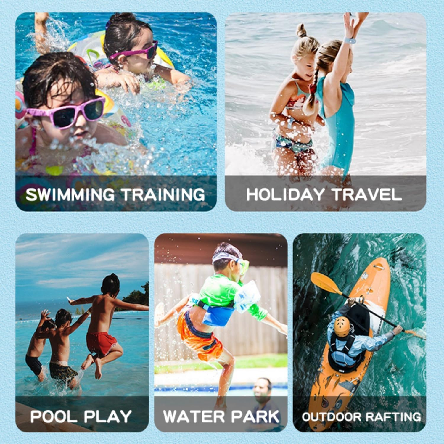 Inflatable Pool Chair Float, Water Hammock Lounge Chair, Multi-Purpose Water Hammock, Safe & Comfortable with Air Pump, Perfect for Vacation & Summer Pool Relaxation image number 3