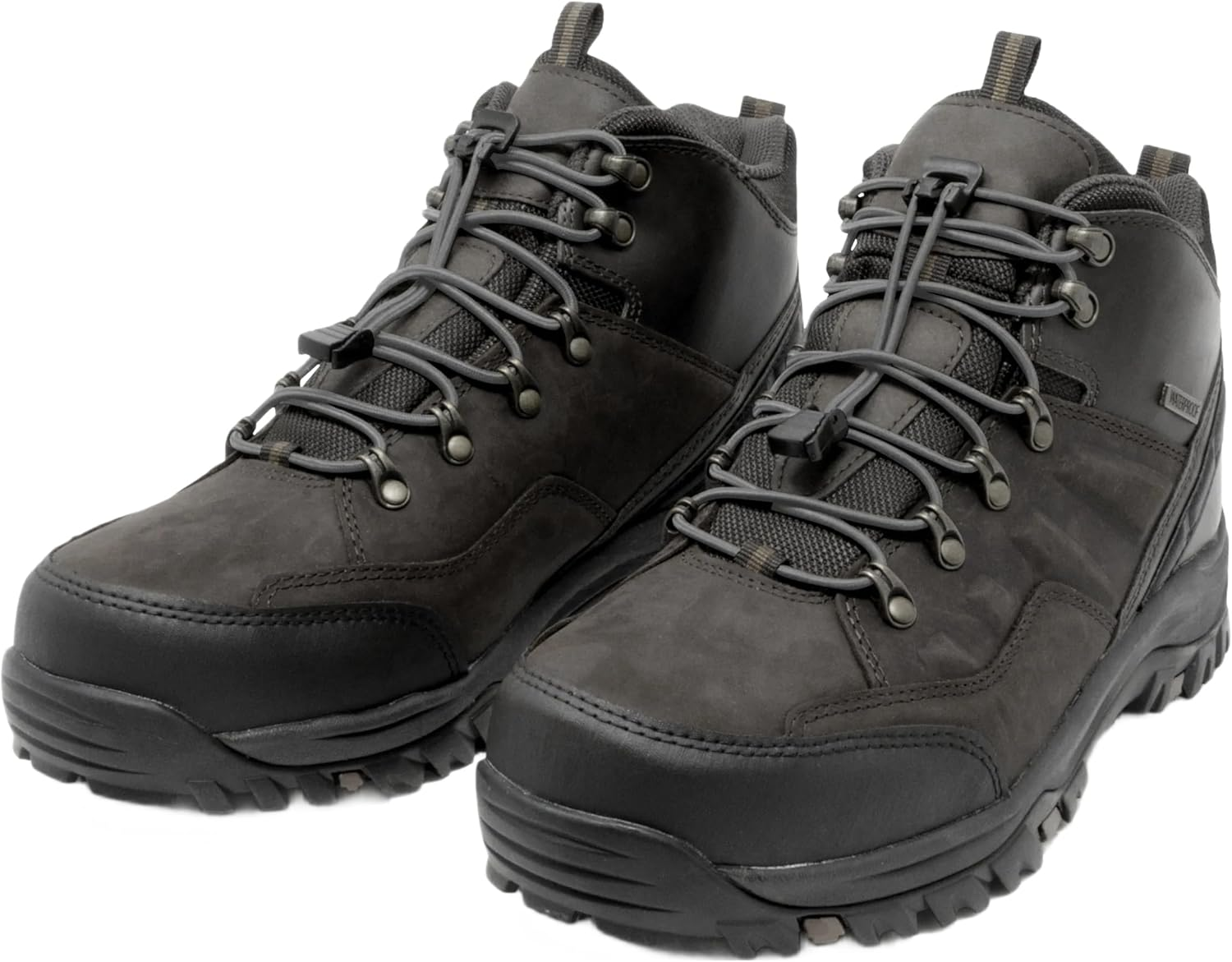 Xpand Quick Release Round-Lacing No Tie Shoelaces System with Elastic Laces - One Size Fits All Adult and Kids Shoes (Gray, 132 Cm)