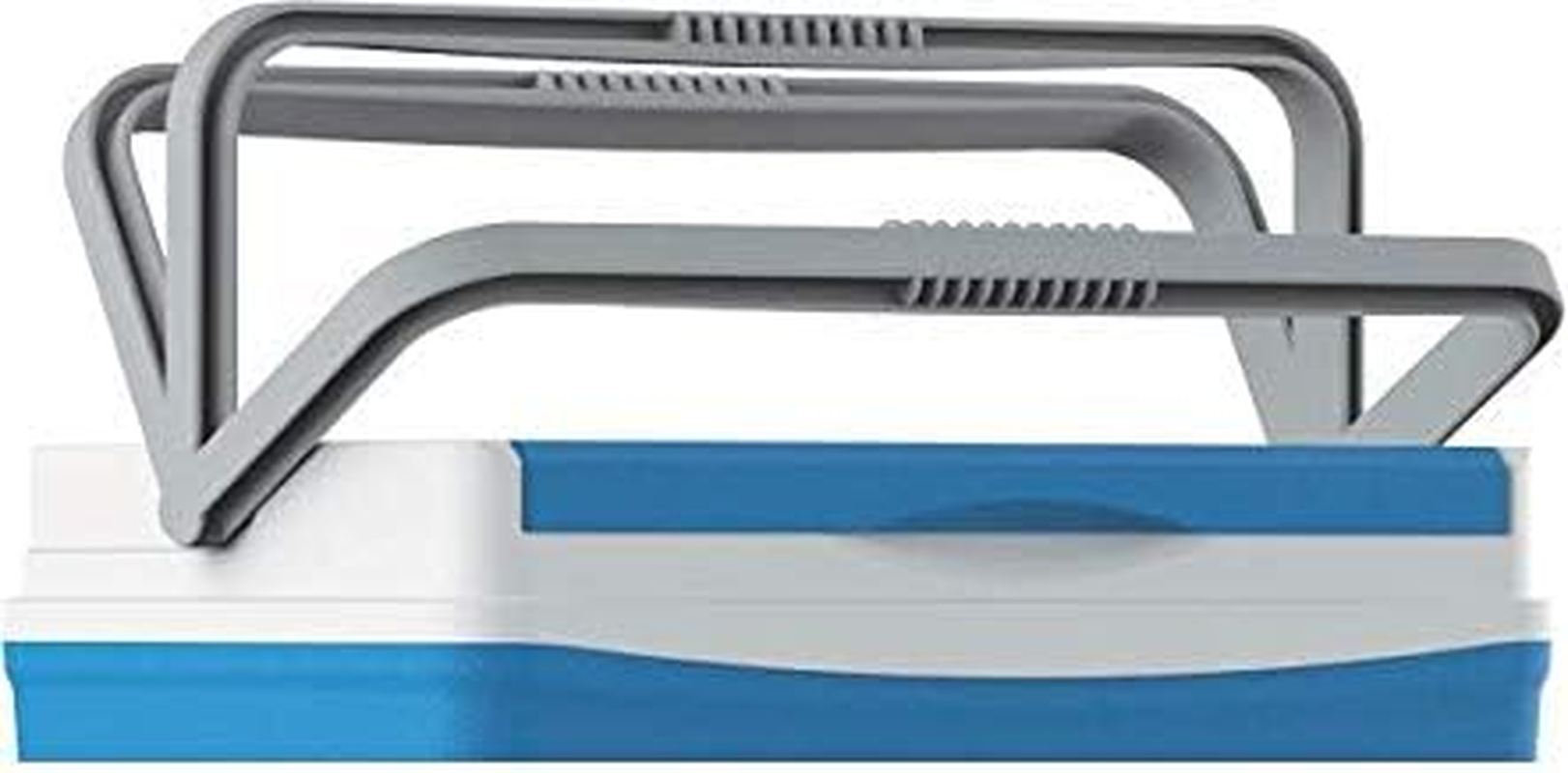 Duramax Picnic Icebox 30L, High Performance Cool Box with PU Insulation, Portable Cooler, 3 Days of Ice Retention, Easy Carry Handle with Secure Lid Locking, Durable Cooler Box, Light Blue image number 1