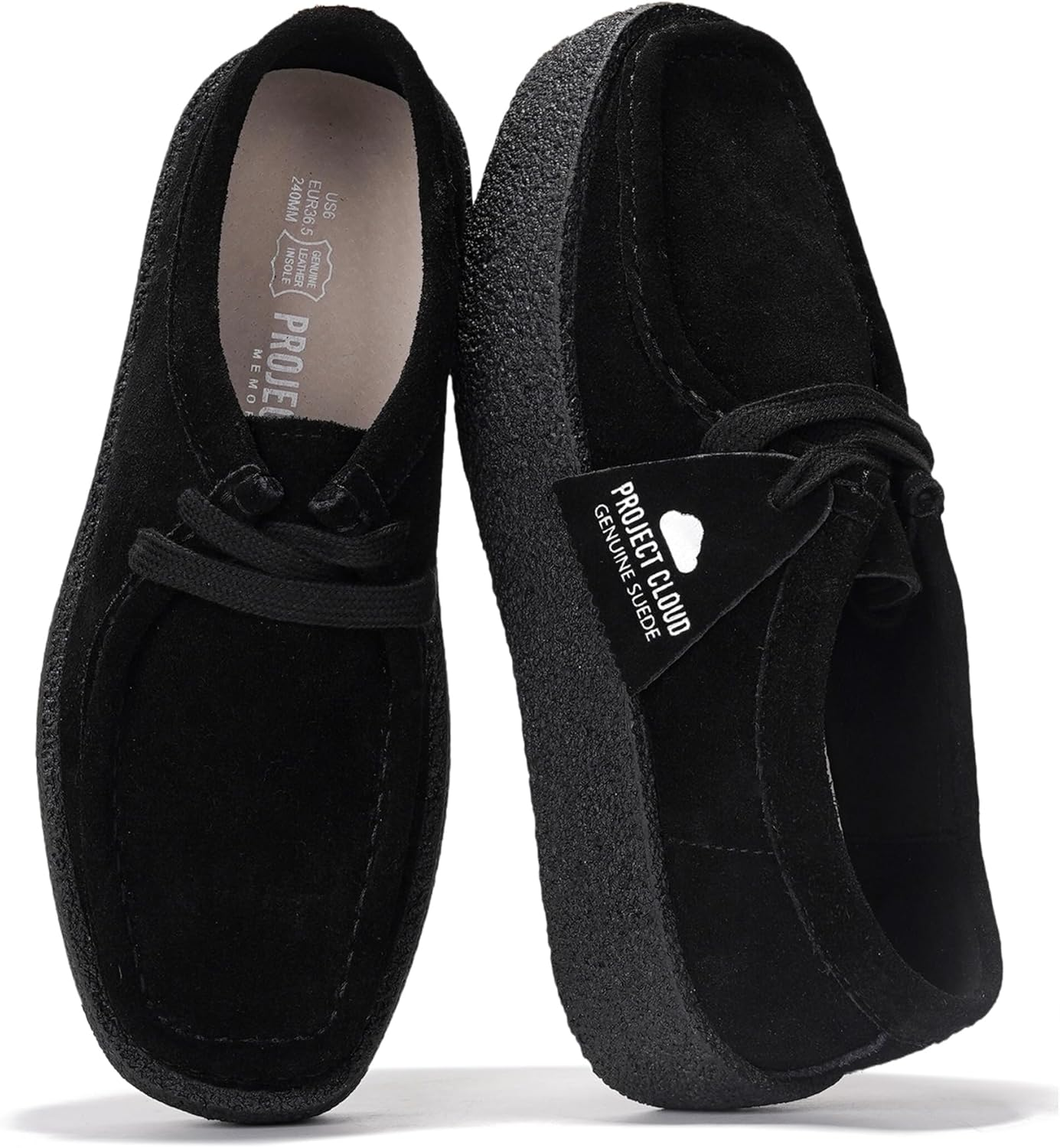 Project Cloud Genuine Leather Womens Shoes - Non-Slip Platform Loafers for Women with Memory Foam Insole - Stylish Oxford Fall Shoes for Women 2025 (WALLYCHUNKY)