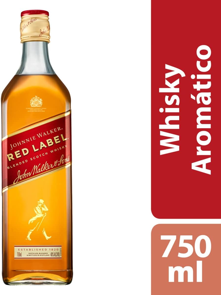 Johnnie Walker Red Label Blended Scotch Whisky 750 ML image number 6