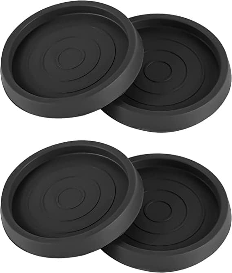 Silicone Non Slip Furniture Pads Furniture Coasters, 4Pcs 2.5Inch Non Slip Furniture Pads,Round Rubber Furniture Caster,Furniture Leg Protectors,Floor Protector Furniture Caster Cups anti Sliding Pads