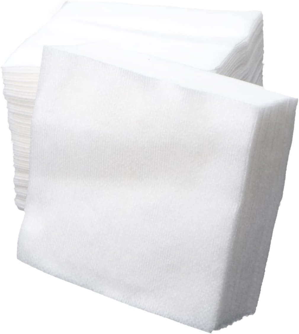 SEWACC 200Pcs Non Woven Gauze Sponge for Wound Injury Care Supplies (Folded Size 10X10Cm, Unfold Size 20X20Cm) image number 4