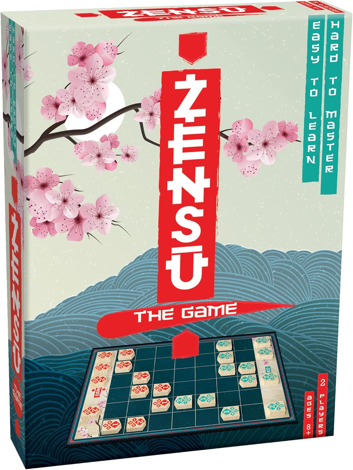 Cheatwell Games - Zensu - the Game: 2-Player, 8+ Age, Strategy Board Game